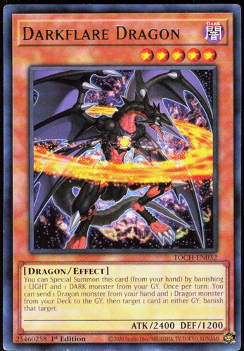 Drago bagliore oscuro toch - bagliore,