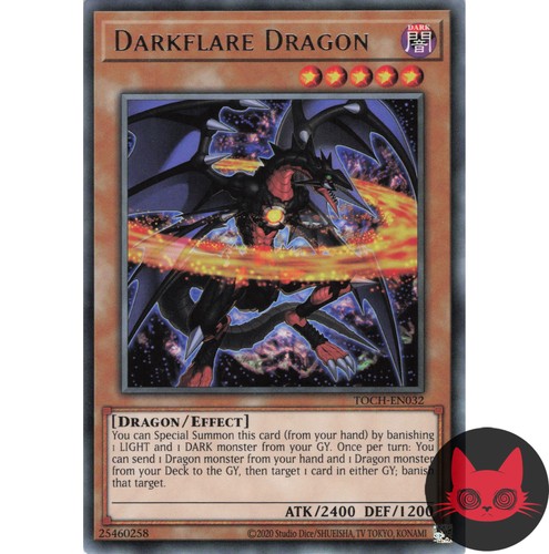 Yugioh darkflare dragon - yugioh,