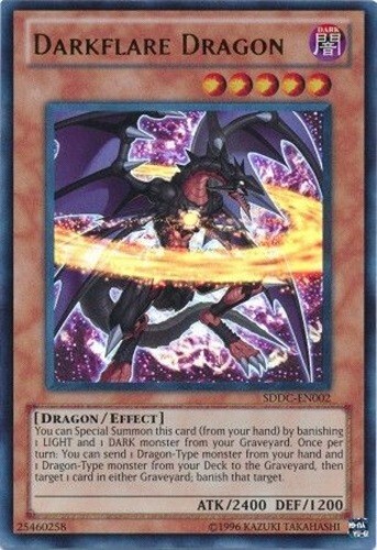 Yugioh drago bagliore oscuro - -,