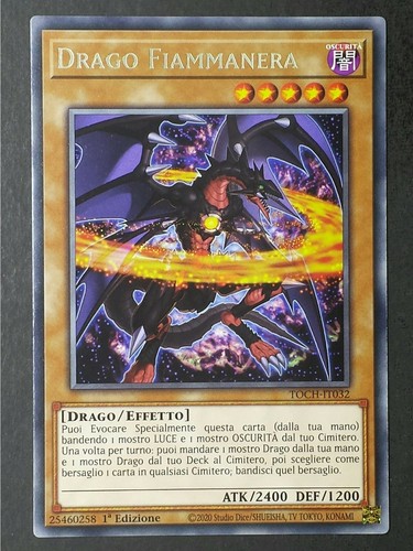 Drago fiammanera rara - drago, in