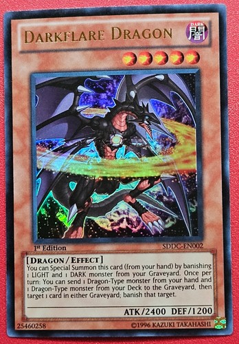 Darkflare dragon - 1x, yu-gi-oh!