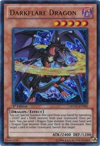 Yugioh drago bagliore oscuro - bagliore,